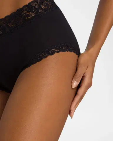 Hanro Moments Lace-Trim Full Brief | Thumbnail 5 Hanro Moments Lace-Trim Full Brief | Thumbnail 5