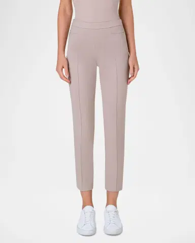 Akris punto Franca Mid-Rise Cropped Pants | Thumbnail 2 Akris punto Franca Mid-Rise Cropped Pants | Thumbnail 2
