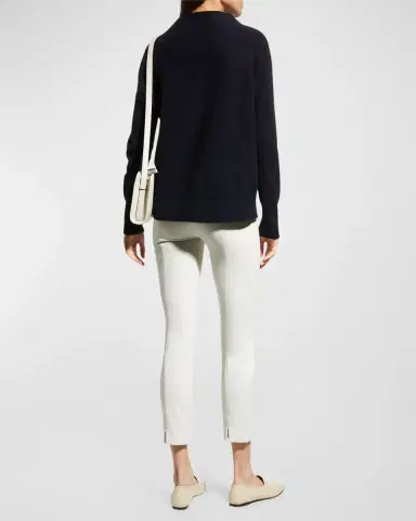 Vince Bobbi Mid-Rise Stitch Front Seam Leggings | Thumbnail 6 Vince Bobbi Mid-Rise Stitch Front Seam Leggings | Thumbnail 6