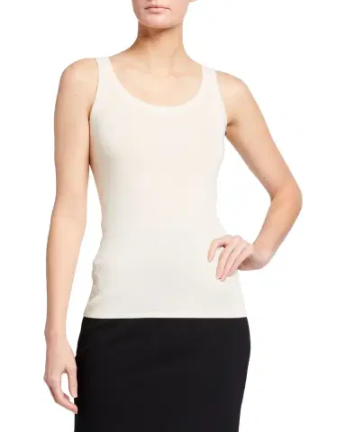 Akris punto Knitted Wool Tank | Thumbnail 1 Akris punto Knitted Wool Tank | Thumbnail 1