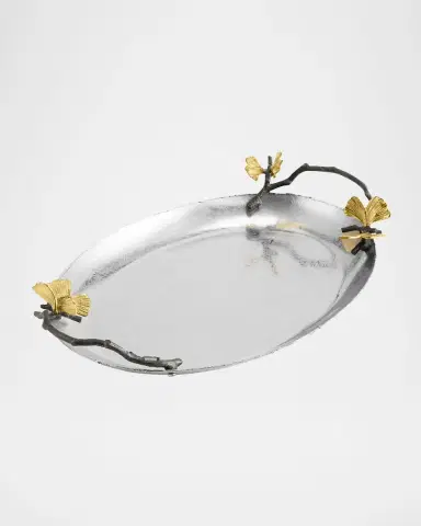 Michael Aram Butterfly Ginkgo Medium Tray | Thumbnail 3 Michael Aram Butterfly Ginkgo Medium Tray | Thumbnail 3