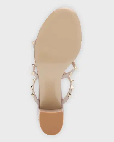 Valentino Garavani Rockstud Caged 60mm Slide Sandals | Thumbnail 7 Valentino Garavani Rockstud Caged 60mm Slide Sandals | Thumbnail 7