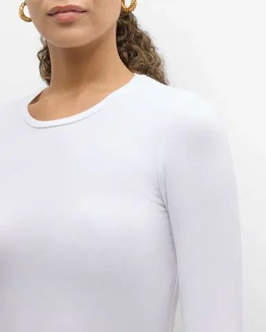 Majestic Filatures Soft Touch Crewneck Top | Thumbnail 5 Majestic Filatures Soft Touch Crewneck Top | Thumbnail 5