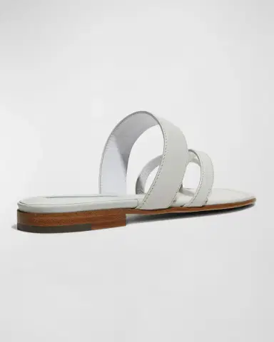 Manolo Blahnik Susa Flat Leather Sandals | Thumbnail 3 Manolo Blahnik Susa Flat Leather Sandals | Thumbnail 3