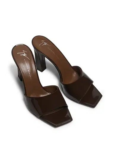 Giuseppe Zanotti Women's Maya 90MM Leather Sandals - Caffe - Size 11.5 | Thumbnail 4 Giuseppe Zanotti Women's Maya 90MM Leather Sandals - Caffe - Size 11.5 | Thumbnail 4