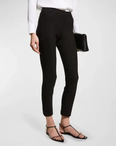 Vince Bobbi Mid-Rise Stitch Front Seam Leggings | Thumbnail 4 Vince Bobbi Mid-Rise Stitch Front Seam Leggings | Thumbnail 4