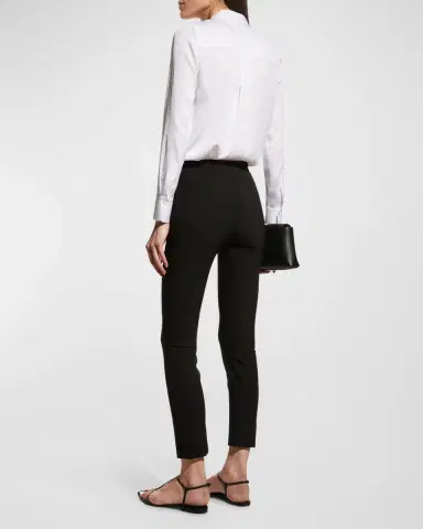 Vince Bobbi Mid-Rise Stitch Front Seam Leggings | Thumbnail 6 Vince Bobbi Mid-Rise Stitch Front Seam Leggings | Thumbnail 6
