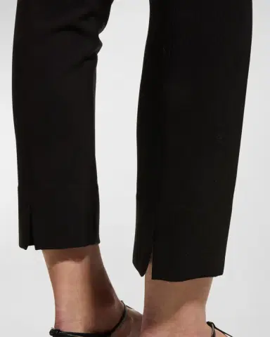 Vince Bobbi Mid-Rise Stitch Front Seam Leggings | Thumbnail 7 Vince Bobbi Mid-Rise Stitch Front Seam Leggings | Thumbnail 7
