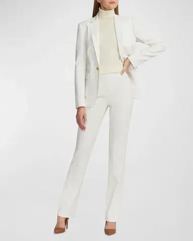 Ralph Lauren Collection Alandra Wool Crepe Pants | Thumbnail 2 Ralph Lauren Collection Alandra Wool Crepe Pants | Thumbnail 2