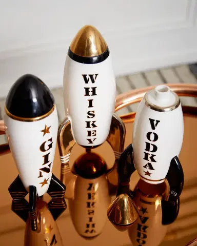 Jonathan Adler Whiskey Rocket Decanter | Thumbnail 3 Jonathan Adler Whiskey Rocket Decanter | Thumbnail 3