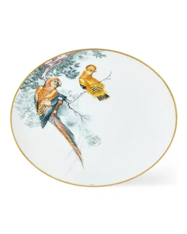 Hermes Carnets d ' Equateur Birds Dinner Plate | Thumbnail 2 Hermes Carnets d ' Equateur Birds Dinner Plate | Thumbnail 2