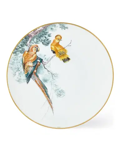 Hermes Carnets d ' Equateur Birds Dinner Plate | Thumbnail 1 Hermes Carnets d ' Equateur Birds Dinner Plate | Thumbnail 1