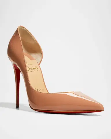 Christian Louboutin 100mm Iriza Patent Open-Side Pumps | Thumbnail 6 Christian Louboutin 100mm Iriza Patent Open-Side Pumps | Thumbnail 6