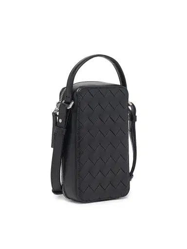Bottega Veneta Men's Getaway Phone Pouch | Thumbnail 4 Bottega Veneta Men's Getaway Phone Pouch | Thumbnail 4