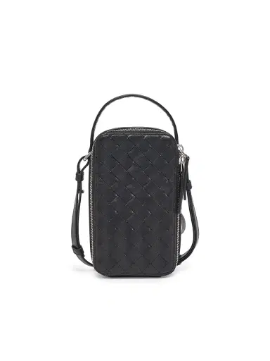 Bottega Veneta Men's Getaway Phone Pouch | Thumbnail 1 Bottega Veneta Men's Getaway Phone Pouch | Thumbnail 1