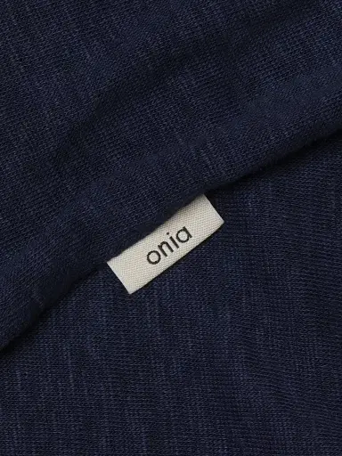 Onia Men's Shaun Linen Polo Shirt - Deep Navy | Thumbnail 6 Onia Men's Shaun Linen Polo Shirt - Deep Navy | Thumbnail 6