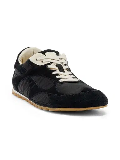 Bottega Veneta Women's Orbit Flash Suede Sneakers - Black - Size 11 | Thumbnail 2 Bottega Veneta Women's Orbit Flash Suede Sneakers - Black - Size 11 | Thumbnail 2