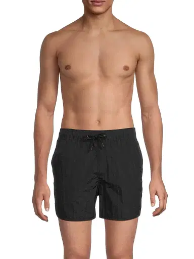 Onia Men's Nylon Crinkle Multifunctional Shorts - Black | Thumbnail 3 Onia Men's Nylon Crinkle Multifunctional Shorts - Black | Thumbnail 3