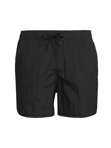 Onia Men's Nylon Crinkle Multifunctional Shorts - Black | Thumbnail 1 Onia Men's Nylon Crinkle Multifunctional Shorts - Black | Thumbnail 1
