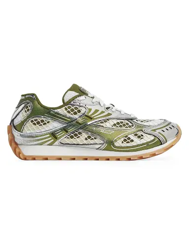 Bottega Veneta Women's Orbit Technical Mesh Sneakers - Mud | Thumbnail 1 Bottega Veneta Women's Orbit Technical Mesh Sneakers - Mud | Thumbnail 1