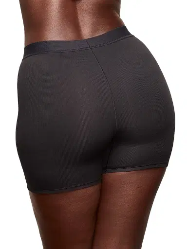 Skims Women's Cotton Rib Boxer - Soot | Thumbnail 5 Skims Women's Cotton Rib Boxer - Soot | Thumbnail 5