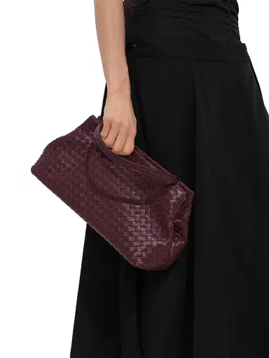 Bottega Veneta Women's 1998 Intrecciato Leather Top Handle Frame Bag | Thumbnail 2 Bottega Veneta Women's 1998 Intrecciato Leather Top Handle Frame Bag | Thumbnail 2