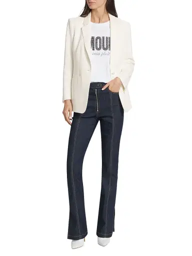 Cinq à Sept Women's Karlie Crepe Blazer - | Thumbnail 2 Cinq à Sept Women's Karlie Crepe Blazer - | Thumbnail 2