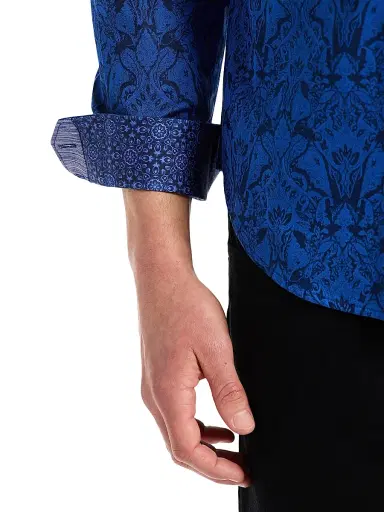 Robert Graham Men's Highland Woven Shirt | Thumbnail 4 Robert Graham Men's Highland Woven Shirt | Thumbnail 4