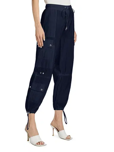Cinq à Sept Women's Nitsan Utility Pants - Navy | Thumbnail 4 Cinq à Sept Women's Nitsan Utility Pants - Navy | Thumbnail 4