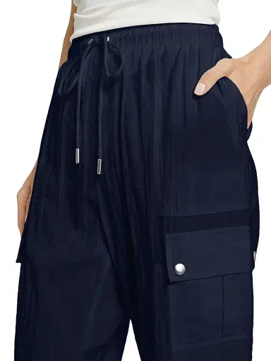 Cinq à Sept Women's Nitsan Utility Pants - Navy | Thumbnail 6 Cinq à Sept Women's Nitsan Utility Pants - Navy | Thumbnail 6