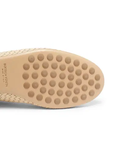 Bottega Veneta Women's Rosa Intrecciato Leather Flats - Tufo - Size 6 | Thumbnail 6 Bottega Veneta Women's Rosa Intrecciato Leather Flats - Tufo - Size 6 | Thumbnail 6