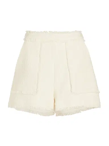 Cinq à Sept Women's Allen Shorts - Gardenia | Thumbnail 1 Cinq à Sept Women's Allen Shorts - Gardenia | Thumbnail 1