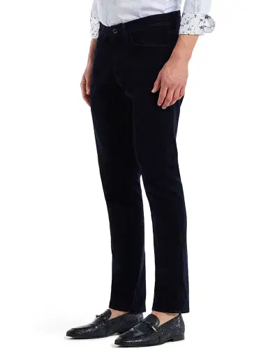 Robert Graham Men's Celestial Velvet 5-Pocket Pants - Navy - Size 38 | Thumbnail 3 Robert Graham Men's Celestial Velvet 5-Pocket Pants - Navy - Size 38 | Thumbnail 3