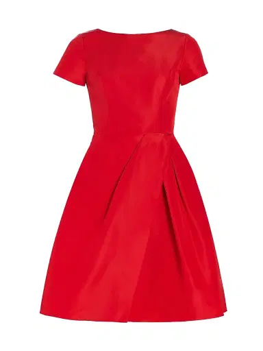 Carolina Herrera Women's Icon Silk Faille Cocktail Dress - Poppy | Thumbnail 1 Carolina Herrera Women's Icon Silk Faille Cocktail Dress - Poppy | Thumbnail 1