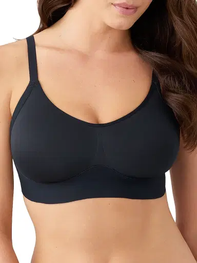 Wacoal Women's Easy Like Sunday Wireless Contour Bra - Black | Thumbnail 2 Wacoal Women's Easy Like Sunday Wireless Contour Bra - Black | Thumbnail 2