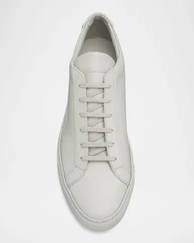 Common Projects Men's Achilles Leather Low-Top Sneakers | Thumbnail 5 Common Projects Men's Achilles Leather Low-Top Sneakers | Thumbnail 5