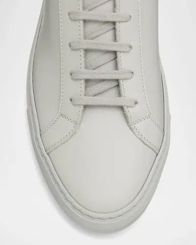 Common Projects Men's Achilles Leather Low-Top Sneakers | Thumbnail 6 Common Projects Men's Achilles Leather Low-Top Sneakers | Thumbnail 6
