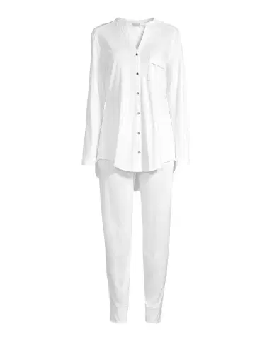 Hanro Pure Essence Two-Piece Pajama Set | Thumbnail 1 Hanro Pure Essence Two-Piece Pajama Set | Thumbnail 1