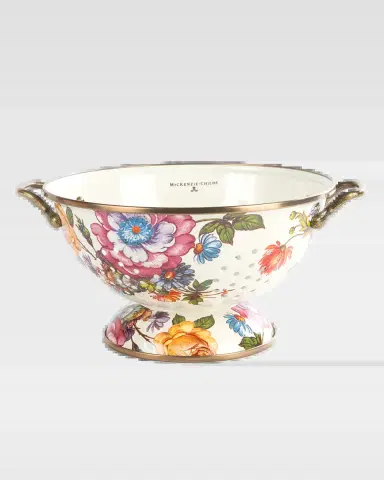 MacKenzie-Childs Flower Market Large Colander | Thumbnail 2 MacKenzie-Childs Flower Market Large Colander | Thumbnail 2