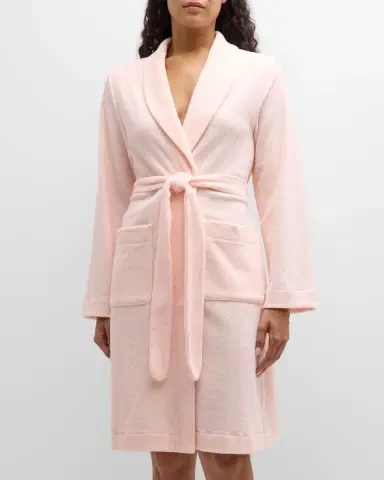 Hanro Plush Short Robe | Thumbnail 3 Hanro Plush Short Robe | Thumbnail 3