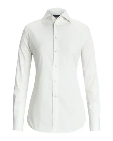 Ralph Lauren Collection Charmain Slim-Fit Stretch Poplin Shirt | Thumbnail 1 Ralph Lauren Collection Charmain Slim-Fit Stretch Poplin Shirt | Thumbnail 1