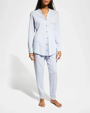 Hanro Pure Essence Two-Piece Pajama Set | Thumbnail 2 Hanro Pure Essence Two-Piece Pajama Set | Thumbnail 2
