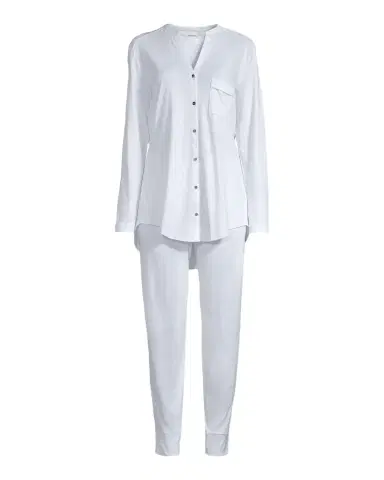 Hanro Pure Essence Two-Piece Pajama Set | Thumbnail 1 Hanro Pure Essence Two-Piece Pajama Set | Thumbnail 1