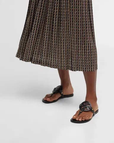 Tory Burch Miller Leather Sandals | Thumbnail 2 Tory Burch Miller Leather Sandals | Thumbnail 2