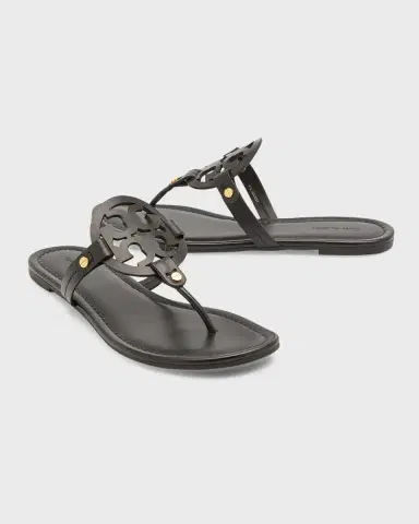 Tory Burch Miller Leather Sandals | Thumbnail 8 Tory Burch Miller Leather Sandals | Thumbnail 8