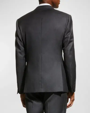 Emporio Armani Super 130s Wool Two-Piece Classic Fit Suit | Thumbnail 4 Emporio Armani Super 130s Wool Two-Piece Classic Fit Suit | Thumbnail 4