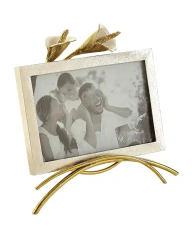 Michael Aram Calla Lily Easel Picture Frame, 4" x 6" | Thumbnail 1 Michael Aram Calla Lily Easel Picture Frame, 4" x 6" | Thumbnail 1