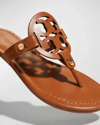 Tory Burch Miller Leather Sandals | Thumbnail 3 Tory Burch Miller Leather Sandals | Thumbnail 3
