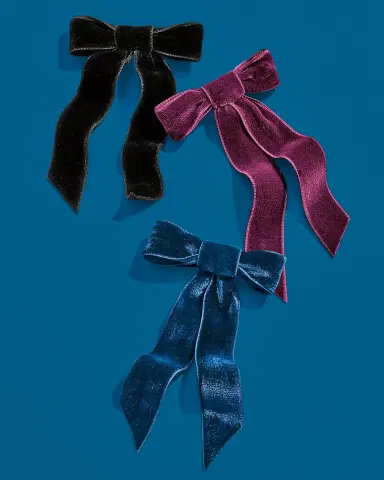 Jennifer Behr Velvet Bow Barrette | Thumbnail 2 Jennifer Behr Velvet Bow Barrette | Thumbnail 2
