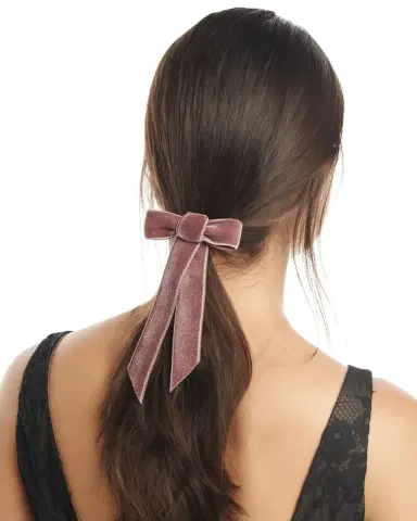 Jennifer Behr Velvet Bow Barrette | Thumbnail 1 Jennifer Behr Velvet Bow Barrette | Thumbnail 1